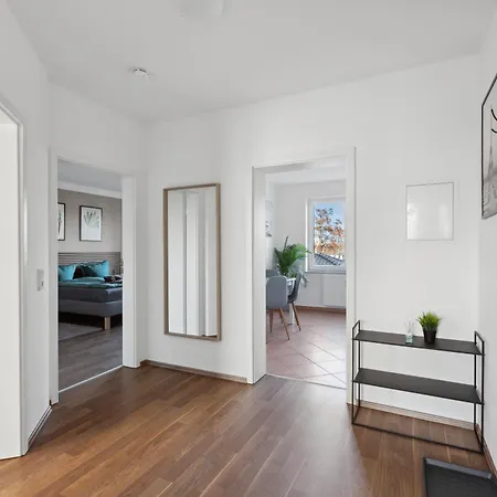 Lejlighed Larooms Merseburg - Apartment Np21 - 2 Zimmer - 4 Betten - Waschmaschine - Parkplatz - Balkon Merseburg