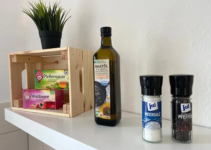 Larooms - Np21 - 2 - 4 Betten - Waschmaschine - Parkplatz - Balkon * Merseburg